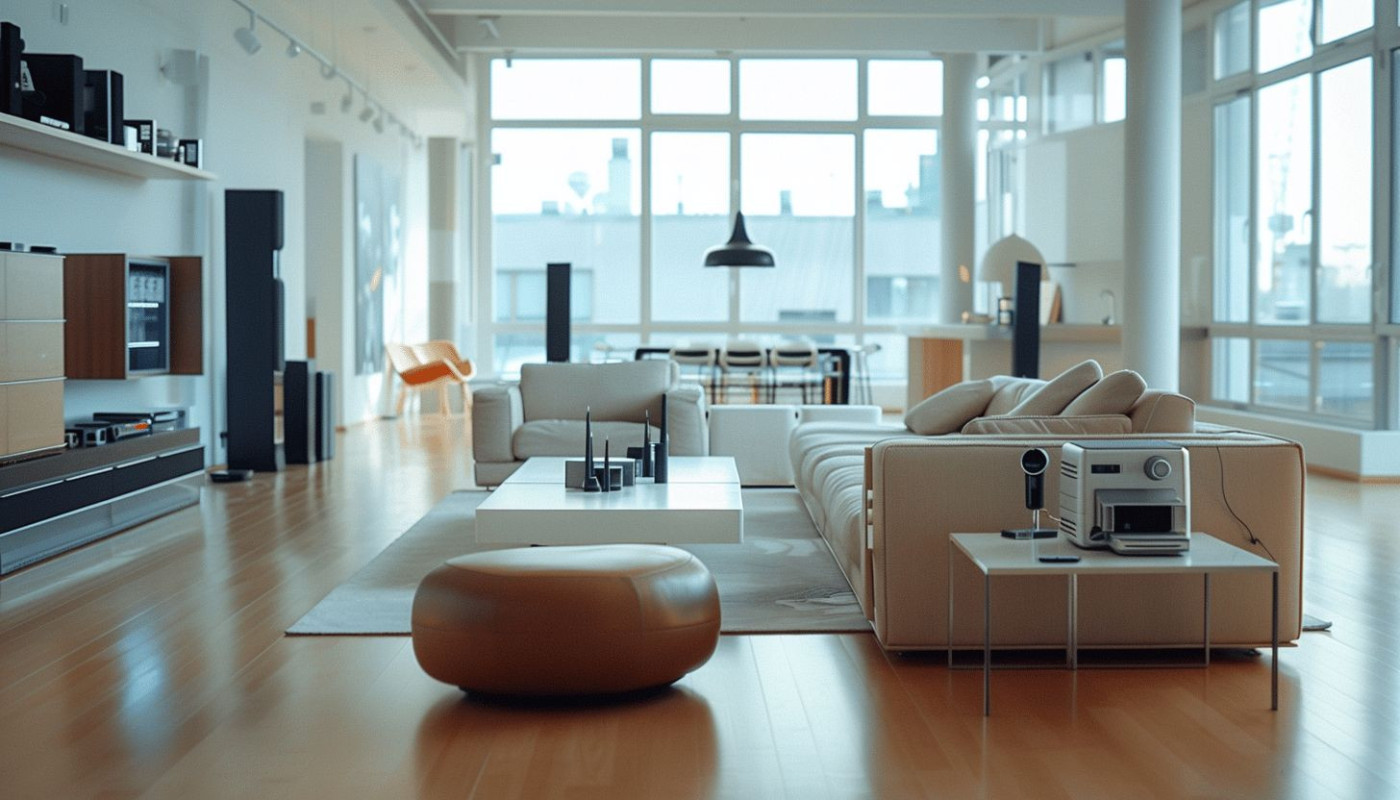 Intégration de la technologie moderne dans l'aménagement d'intérieur