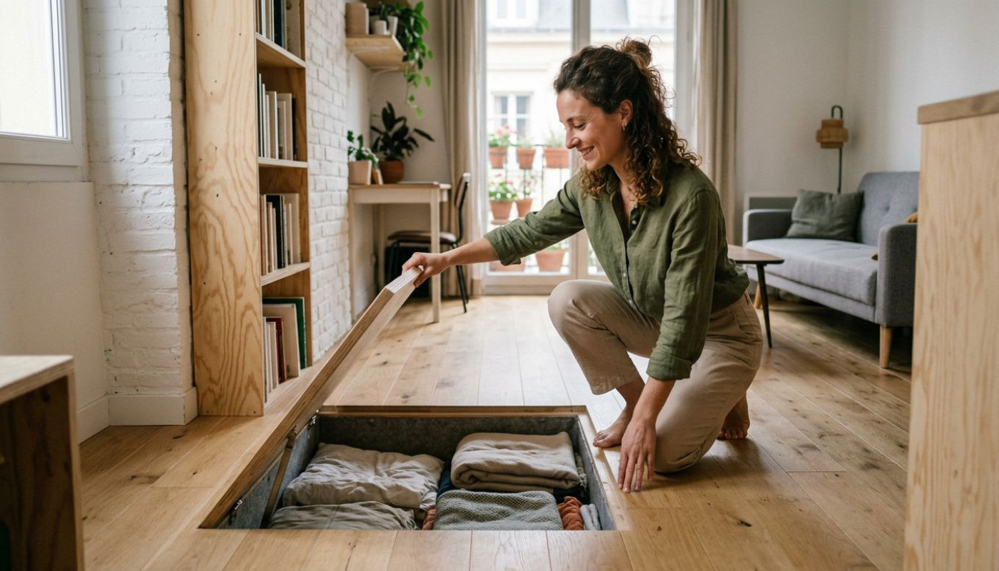 Les trappes invisibles : une solution d’aménagement insoupçonnée pour petits espaces